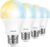 Linkind Smart Light Bulbs, Works with Alexa & Google Home, AiDot App Setup