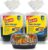 Glad Take-Aways 60-Pack Snap-Seal, Dishwasher and Freezer Safe, Reusable Food Storage Bento Box, Meal Prep Containers, Made in North America (38 oz, BPA Free)