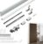 32″ Concealed Sliding Barn Door Hardware Kit with Soft Close Mechanism for 24″-28″ Passage Opening, Hidden Sliding Door Hardware, Floating Wall Mounted (NO Door)