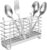 KESOL 304 Stainless Steel Utensil Holder Drying Rack with Hooks, 2×8.7×5