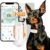DBDD GPS Dog Tracker, 12-Mo Sub, Real-Time Loc, E-Fence, Health Monitor
