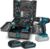 Sundpey 255-PC Portable Home and Auto Tool Kit Set with 21V Cordless Drill