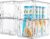 Vtopmart 4 Pack Stackable Clear Pantry Storage Drawers, Large